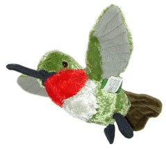 stuffed hummingbird