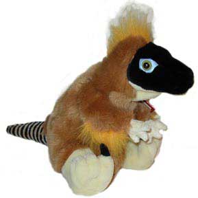 stuffed velociraptor