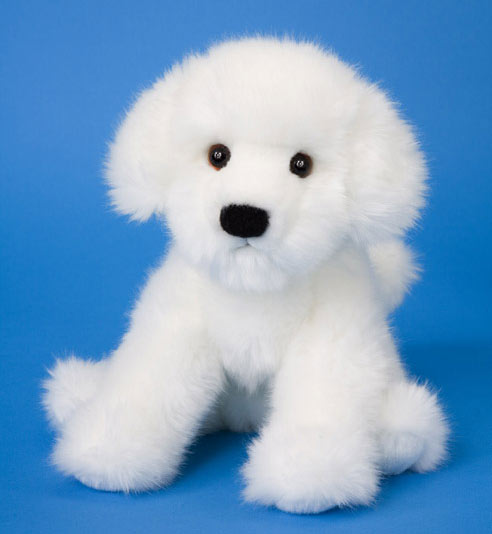 bichon frise stuffed animal