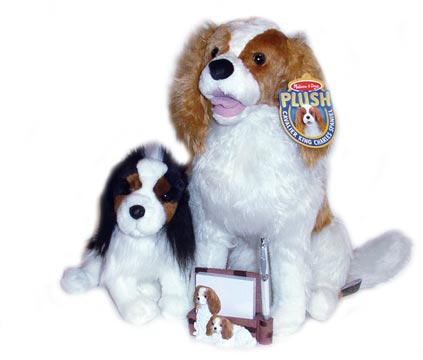 cavalier king charles spaniel stuffed toy