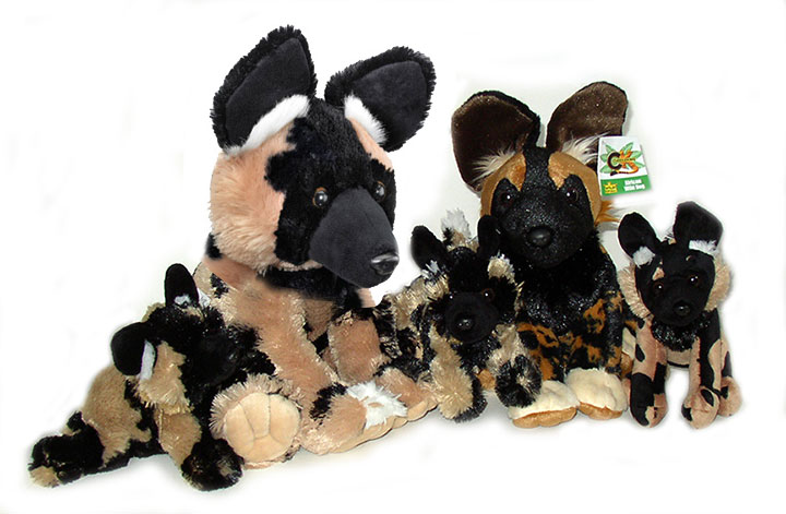 Find African Wild Dog stuffed animals, facts and information in The Zoo.