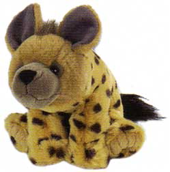 hyena stuffed animal large