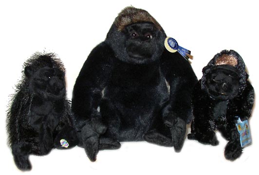 silverback gorilla stuffed animal