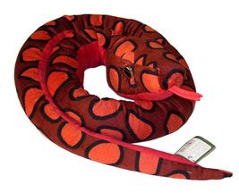 boa snake plush