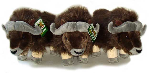 stuffed musk ox