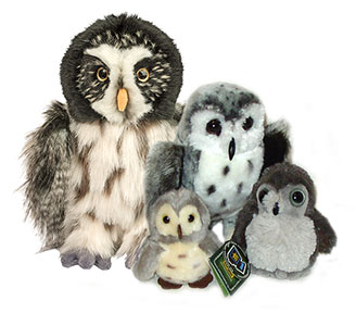 great grey owl plush