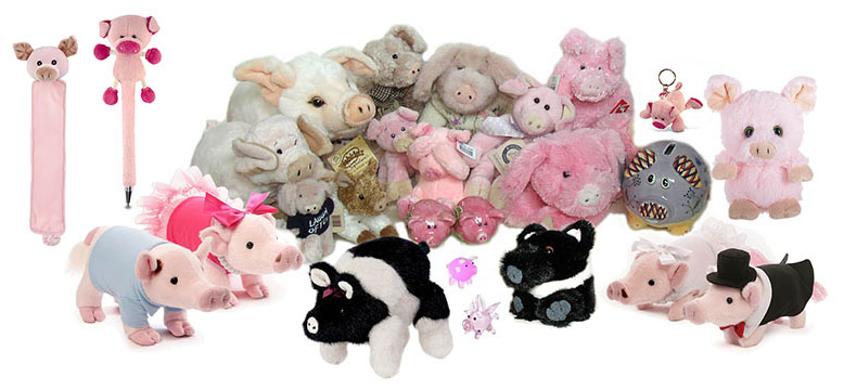 plush toy pigs