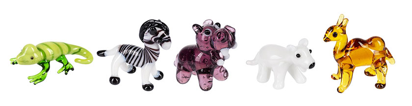 Ganz Miniature Glass Animals are only $ each.