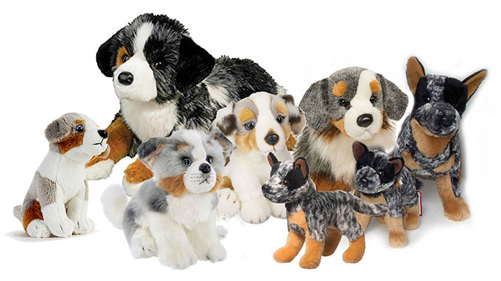 Find Australian Shepherd stuffed animals, facts and information in The  Kennel.