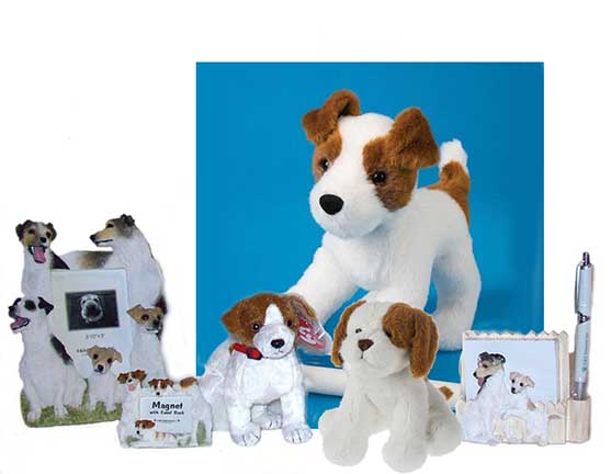 jack russell plush toy