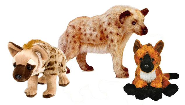 hyena plush toy