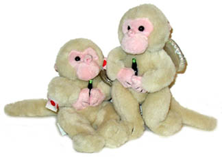 plush snow monkey