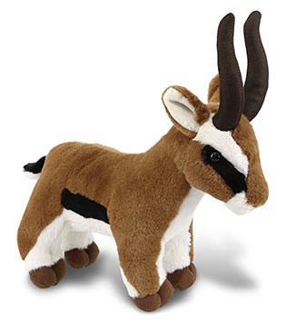 Find Thomson's Gazelle stuffed animals, facts and information at the Zoo in  the Forest Cottage.